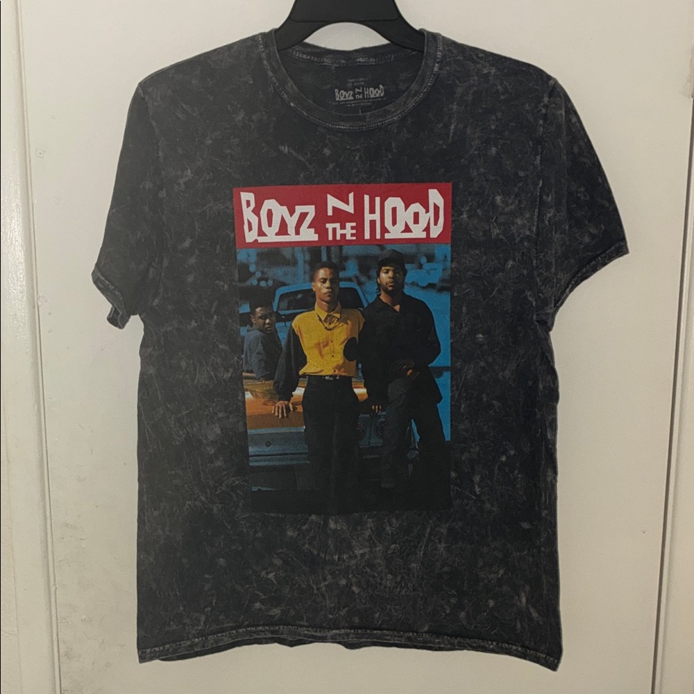 Boyz N The Hood Graphic Tee - Black Mineral Wash